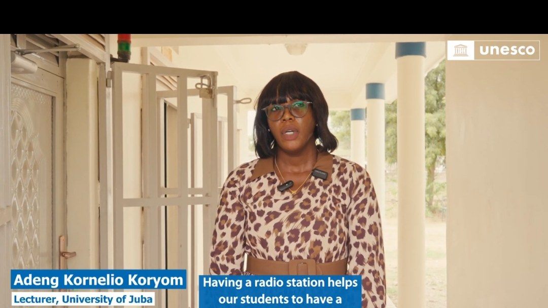 Adeng Kornelio Koryom, lecturer at the University of Juba